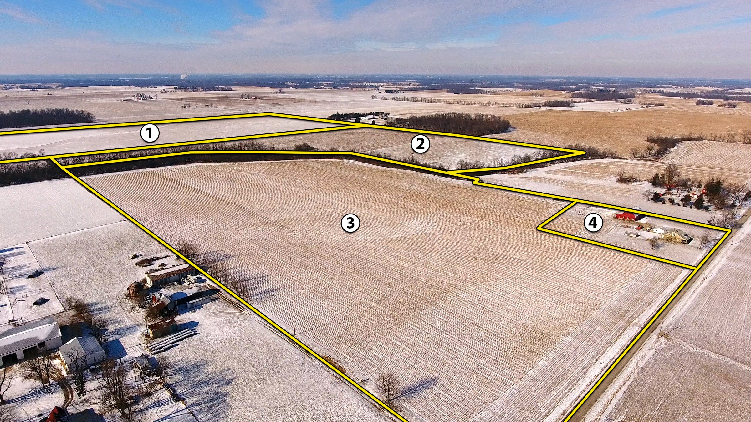 Property photo 1 - PRIME OHIO FARM AUCTION - 198+/- ACRES IN 4 TRACTS IN PREBLE COUNTY, OHIO